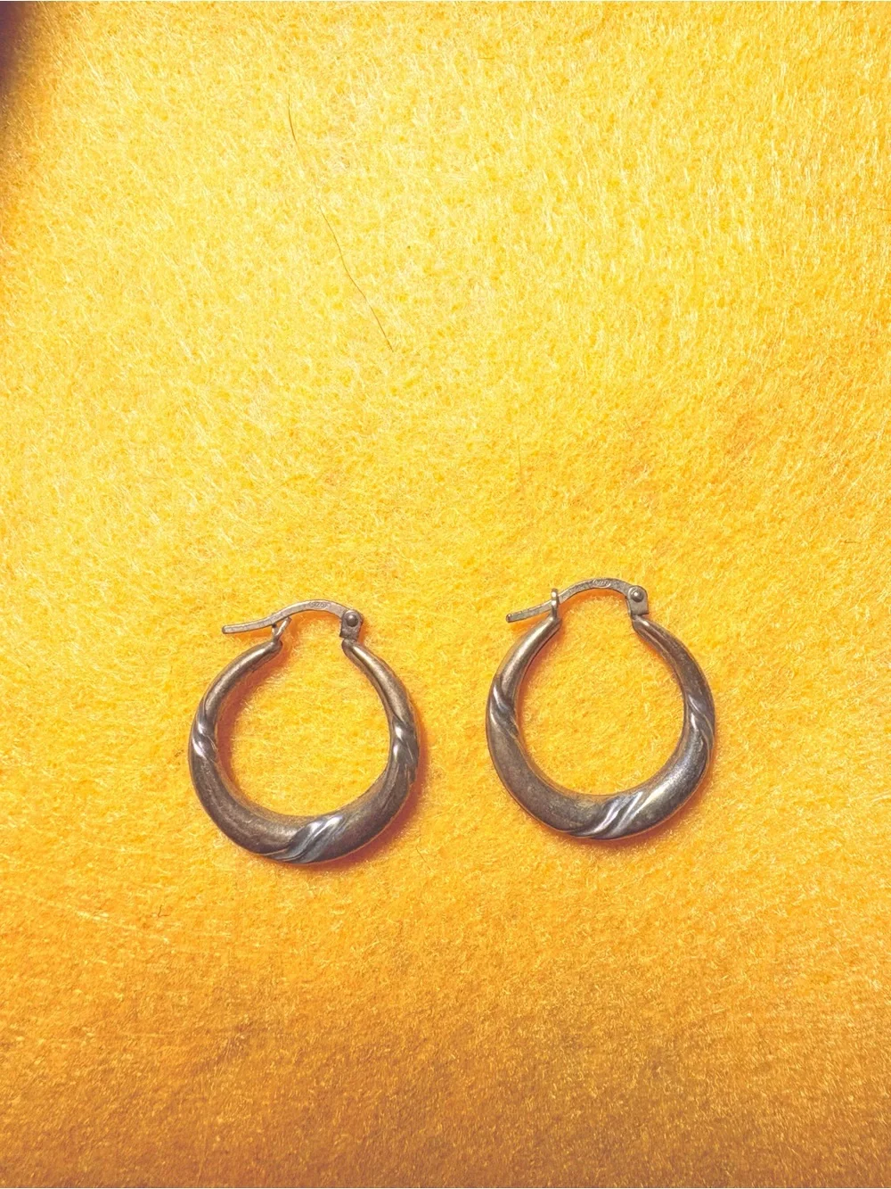 Classic Twisted Hoop Earrings - Gold & Silver 925 Finish